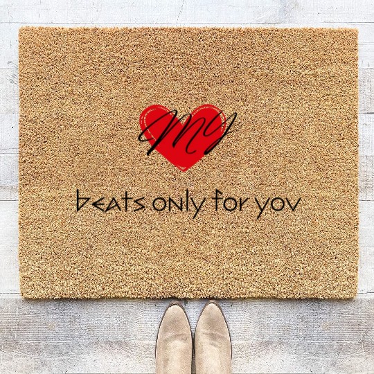 MY HEART Coir Doormats