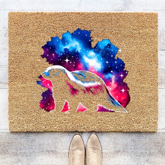 Cool Galaxy Graphic Space Art Coir Doormats