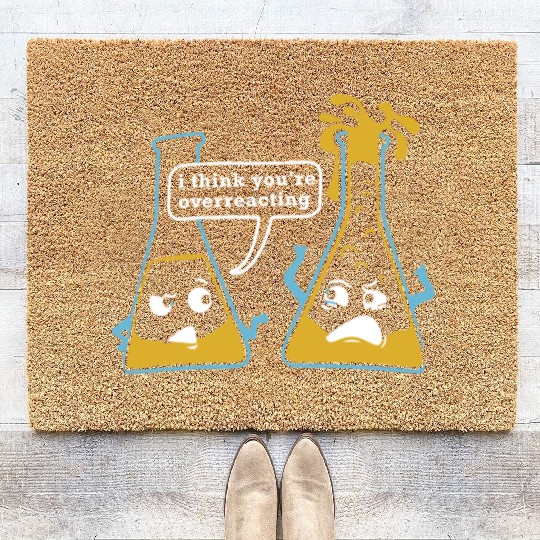 Funny Humor Science Teacher Unisex Coir Doormats