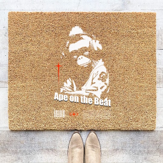 Ape on the Beat Coir Doormats