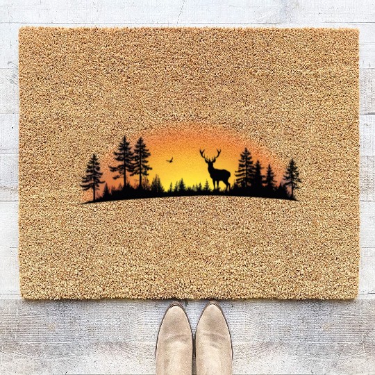 Sunset Wilderness Coir Doormats