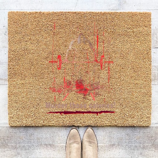 Minimalistic Gym Lover Oversized Coir Doormats – Killer