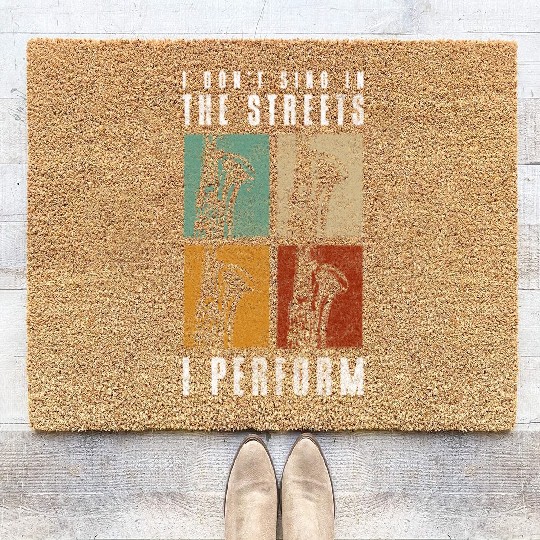 Music Art Creative Coir Doormats