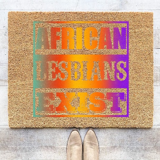 African lesbians exist Coir Doormats