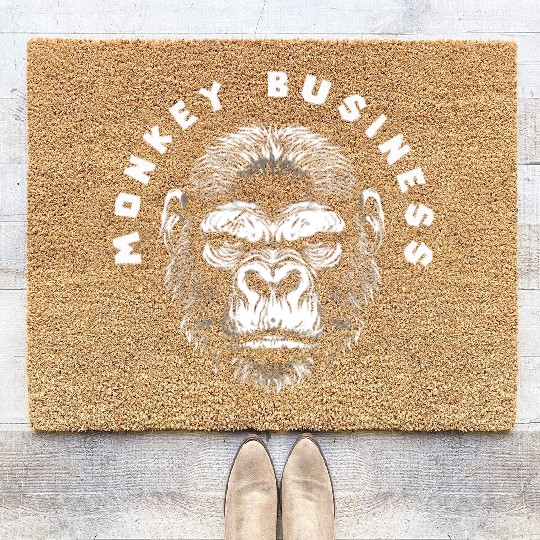 Monkey Business Gorilla Coir Doormats