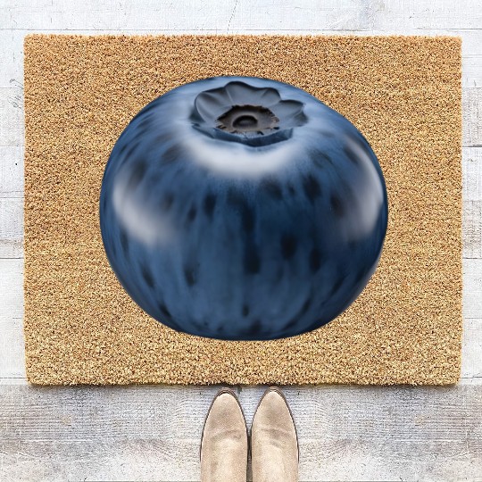 Blueberry Realistic Coir Doormats