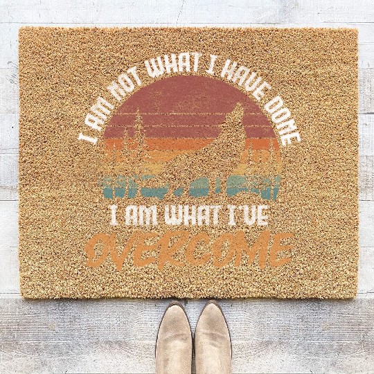 Wolves Wolfhound Full Moon Mythology Coir Doormats