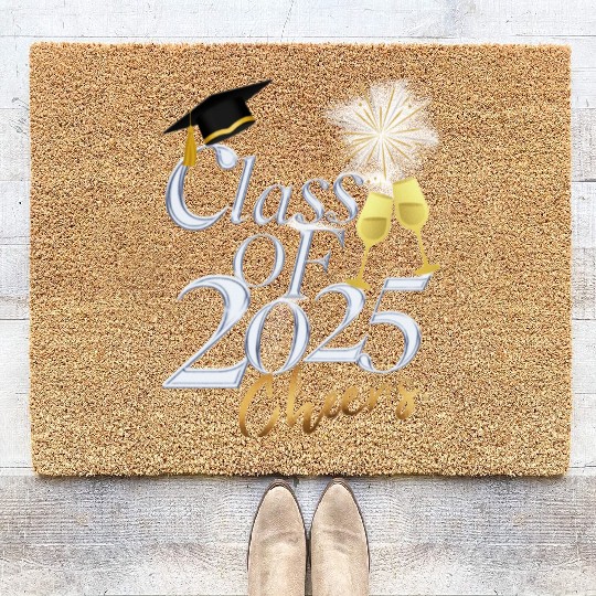 Class of 2025 cheers Coir Doormats