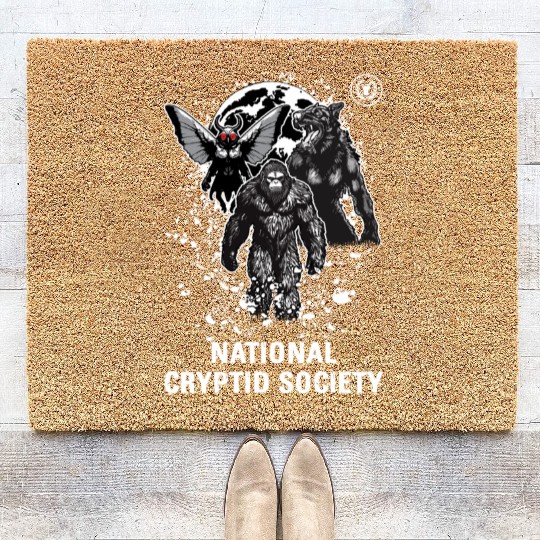National Cryptid Society Cryptid Monsters Coir Doormats