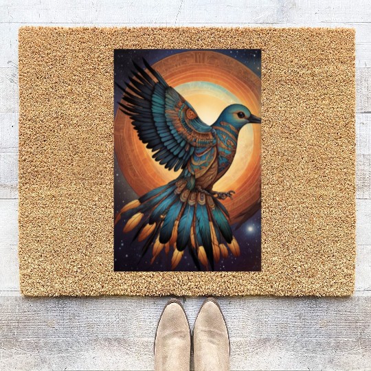 The Bird of Paradise Coir Doormats
