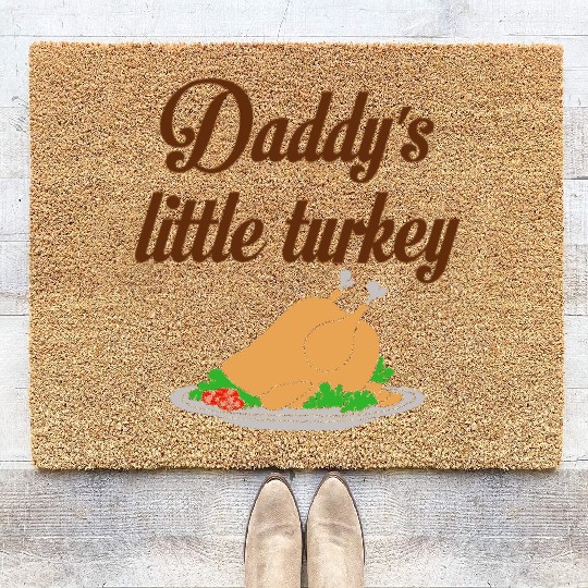 Daddy s Little Turkey Coir Doormats