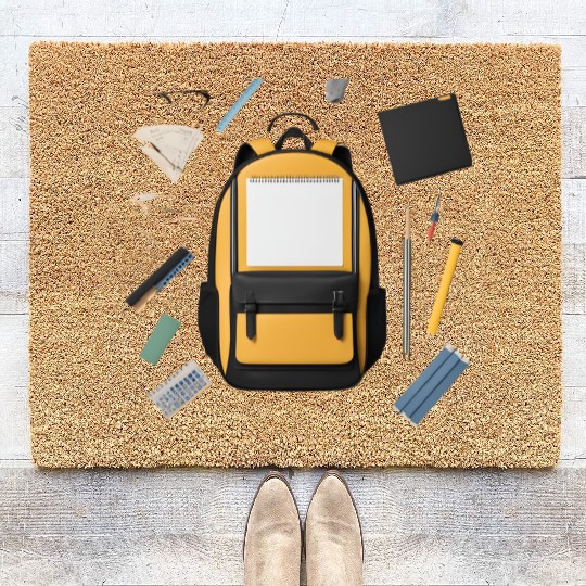 Back To School Coir Doormats
