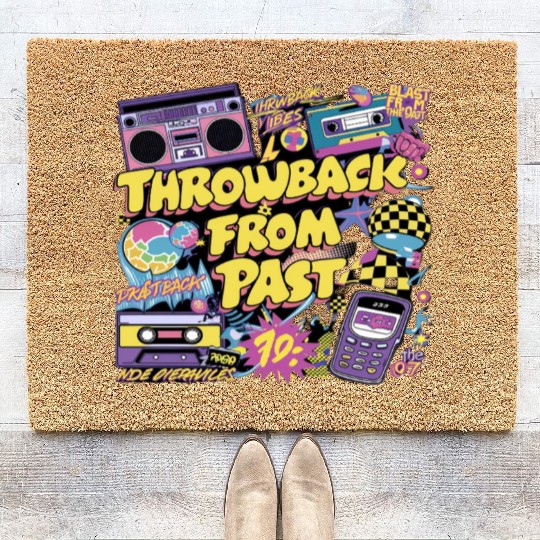 Early 90s and 2000s | Y2K fashion Coir Doormats
