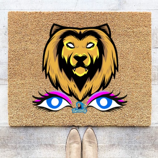 Lion  D83E DD81 Coir Doormats