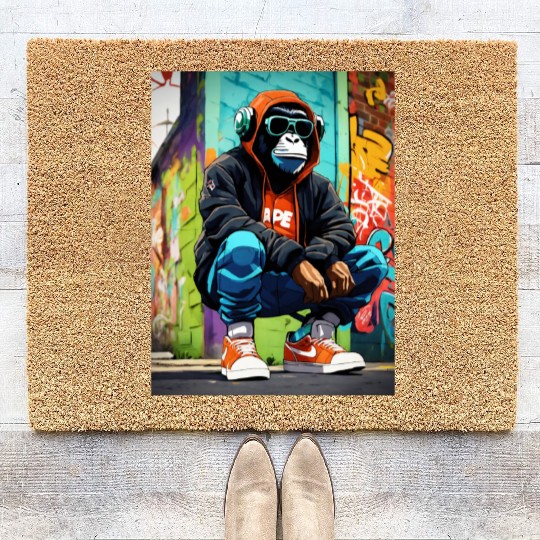 Urban Ape Street Art Coir Doormats