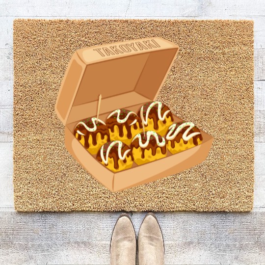 Japanese Takoyaki Box Coir Doormats