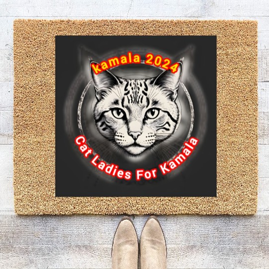 Cat Ladies For Kamala Coir Doormats