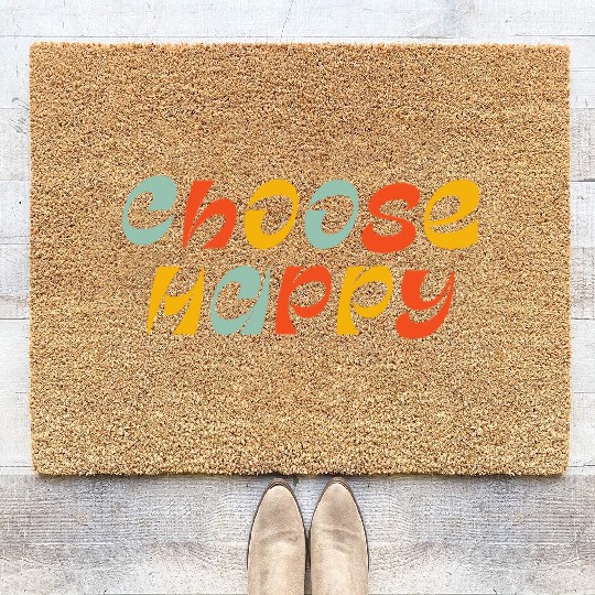 Choose Happy Coir Doormats