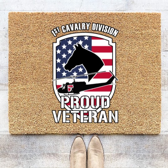US ARMY VIETNAM VETERAN Coir Doormats