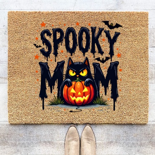 Spooky Season Coir Doormats