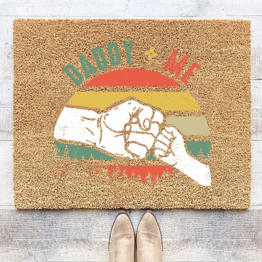 Love Daddy and Me Coir Doormats