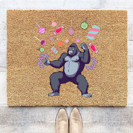 Gorilla candy Coir Doormats