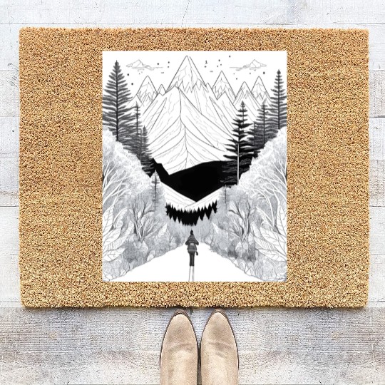 Journey into the Wilderness Coir Doormats