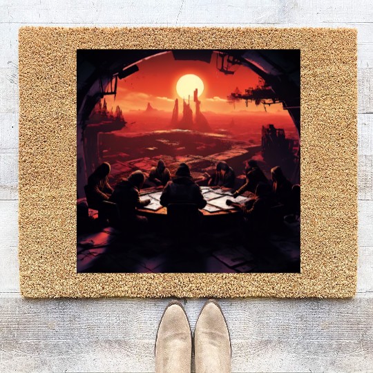 A Group of Rebels Coir Doormats