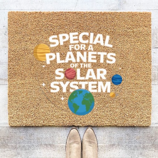 Special plantes solar system Coir Doormats
