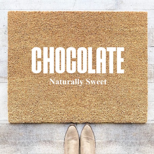Chocolate Natural Sweet Coir Doormats