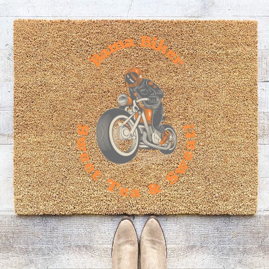 Bama Biker: Sweet Tea & Sweat! Albm Biking Coir Doormats