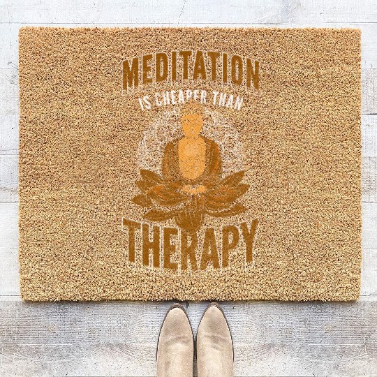 Yoga Self-Care Hindu Coir Doormats