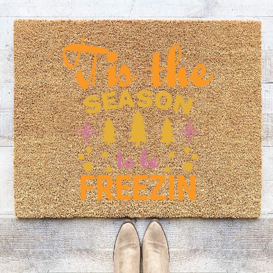 Tis the season to be Freezin Coir Doormats
