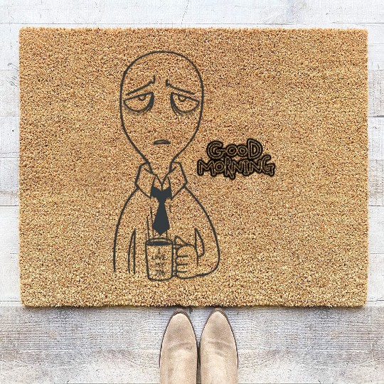 I love my job Coir Doormats