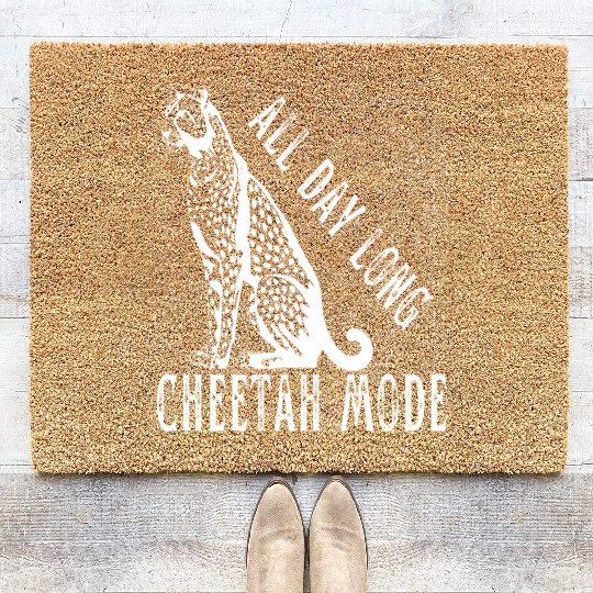 Cheetah Coir Doormats
