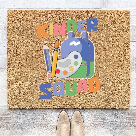 Elementary Teacher Squad Coir Doormats