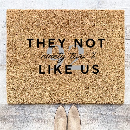 They Not Like us Coir Doormats