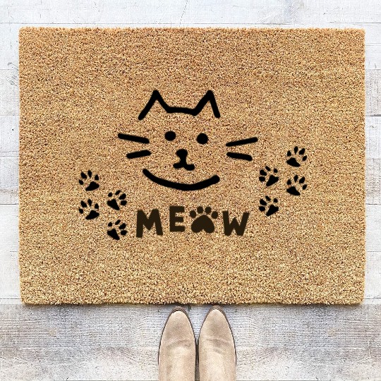 Meow Coir Doormats
