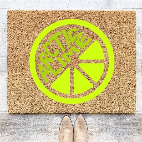 Arctic Lime Coir Doormats
