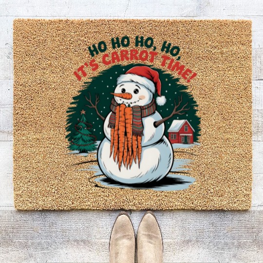 It's carrot time Coir Doormats