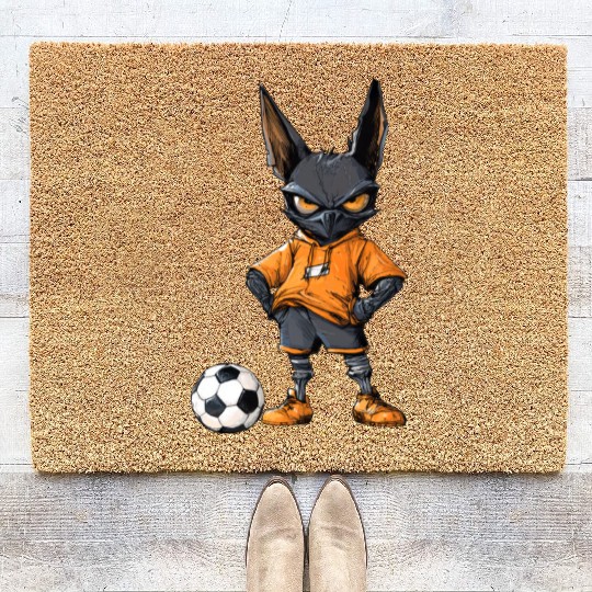 Bat soccer Coir Doormats