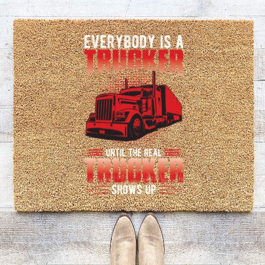 Truck Driver Collection Coir Doormats