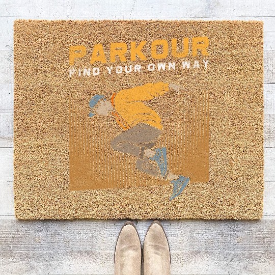 Parkour Extreme Underground Stunt Coir Doormats