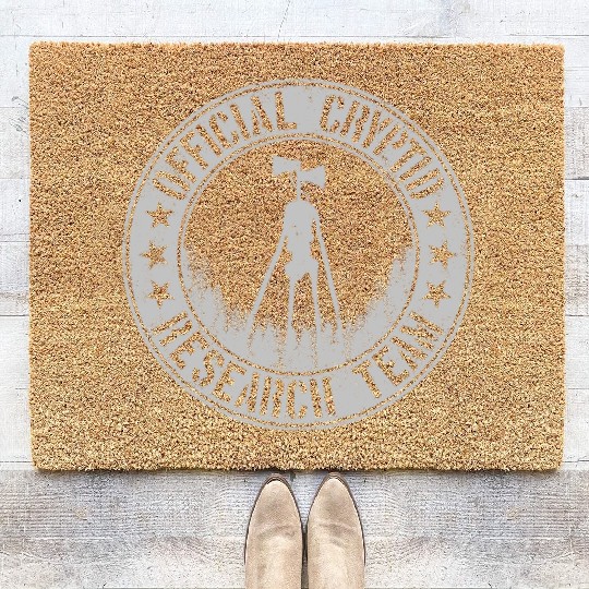 Cryptid Research Team Sirenhead Aliens Siren Head Coir Doormats