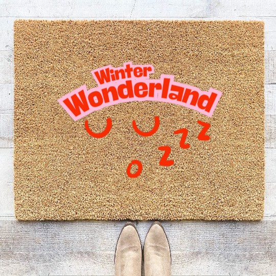 winter Wonderland Coir Doormats