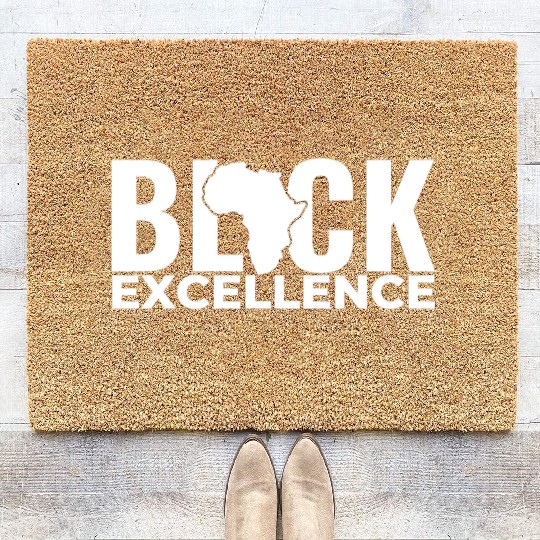 Black Excellence Coir Doormats