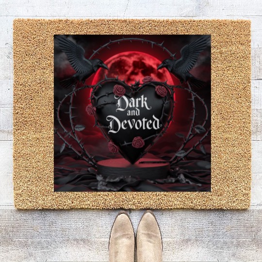 Devote saint Valentine Coir Doormats