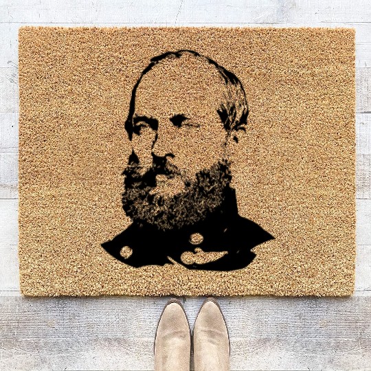 President James Abraham Garfield Coir Doormats