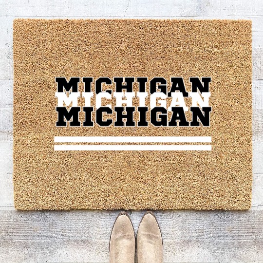 MICHIGAN SAILING STRONG IN THE GREAT LAKES STATE Coir Doormats