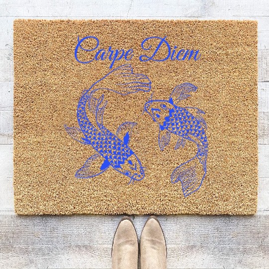 Carpe Diem Coir Doormats